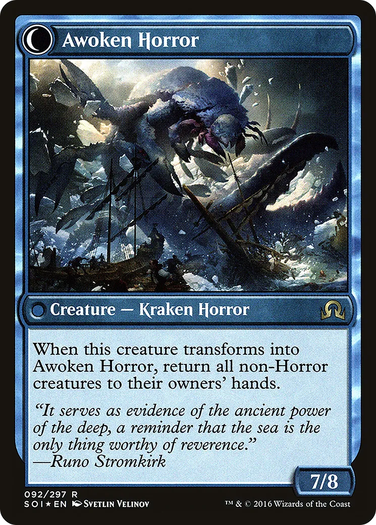 Thing in the Ice // Awoken Horror back