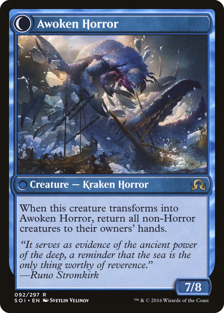 Thing in the Ice // Awoken Horror back
