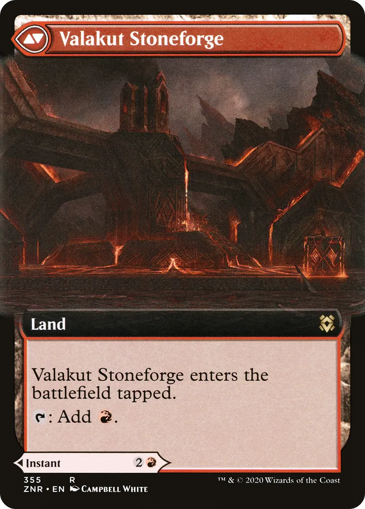 Valakut Awakening // Valakut Stoneforge back