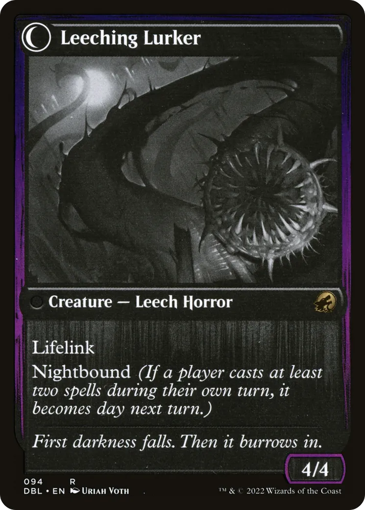 Curse of Leeches // Leeching Lurker back