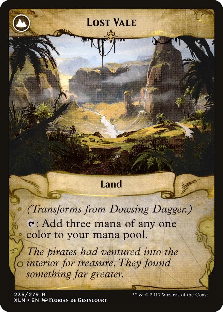 Dowsing Dagger // Lost Vale back