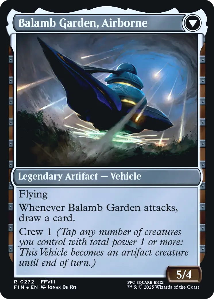 Balamb Garden, SeeD Academy // Balamb Garden, Airborne back