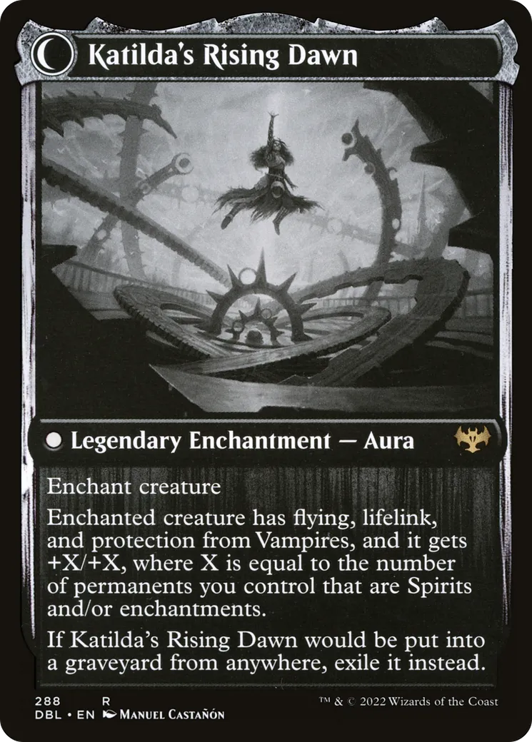 Katilda, Dawnhart Martyr // Katilda's Rising Dawn back