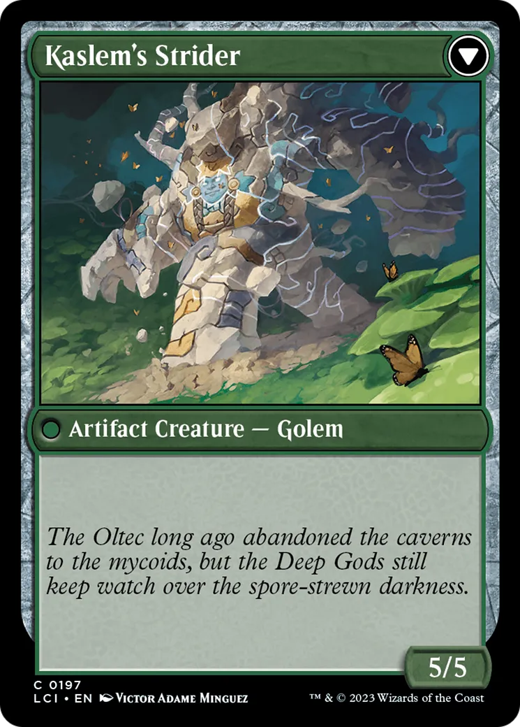 Kaslem's Stonetree // Kaslem's Strider back