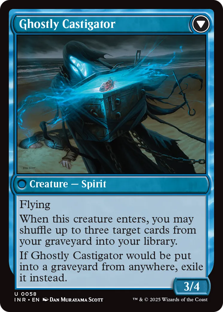 Covetous Castaway // Ghostly Castigator back