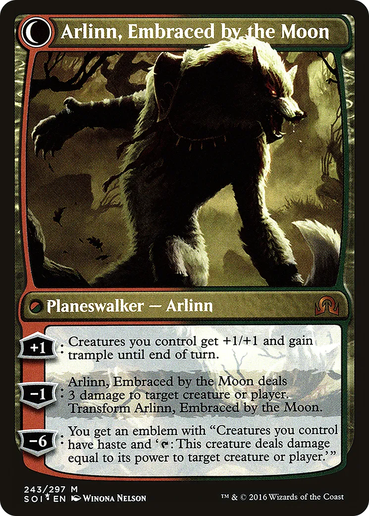 Arlinn Kord // Arlinn, Embraced by the Moon back