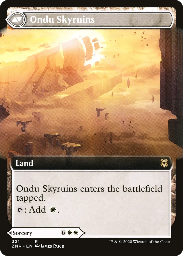 Ondu Inversion // Ondu Skyruins back