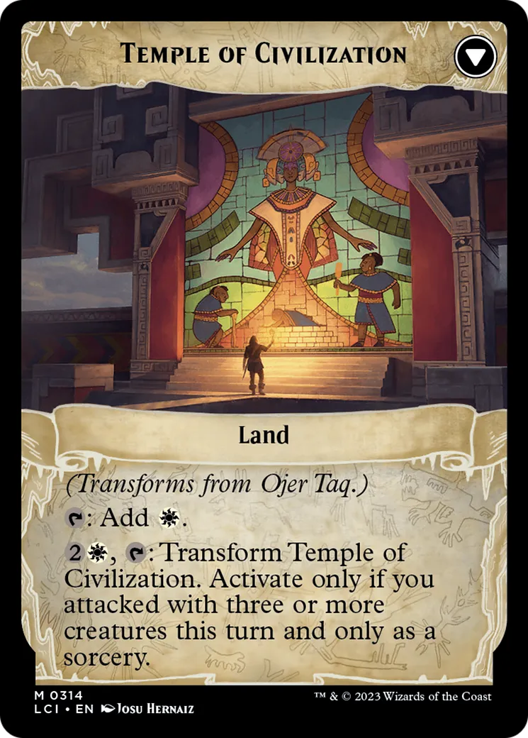 Ojer Taq, Deepest Foundation // Temple of Civilization back