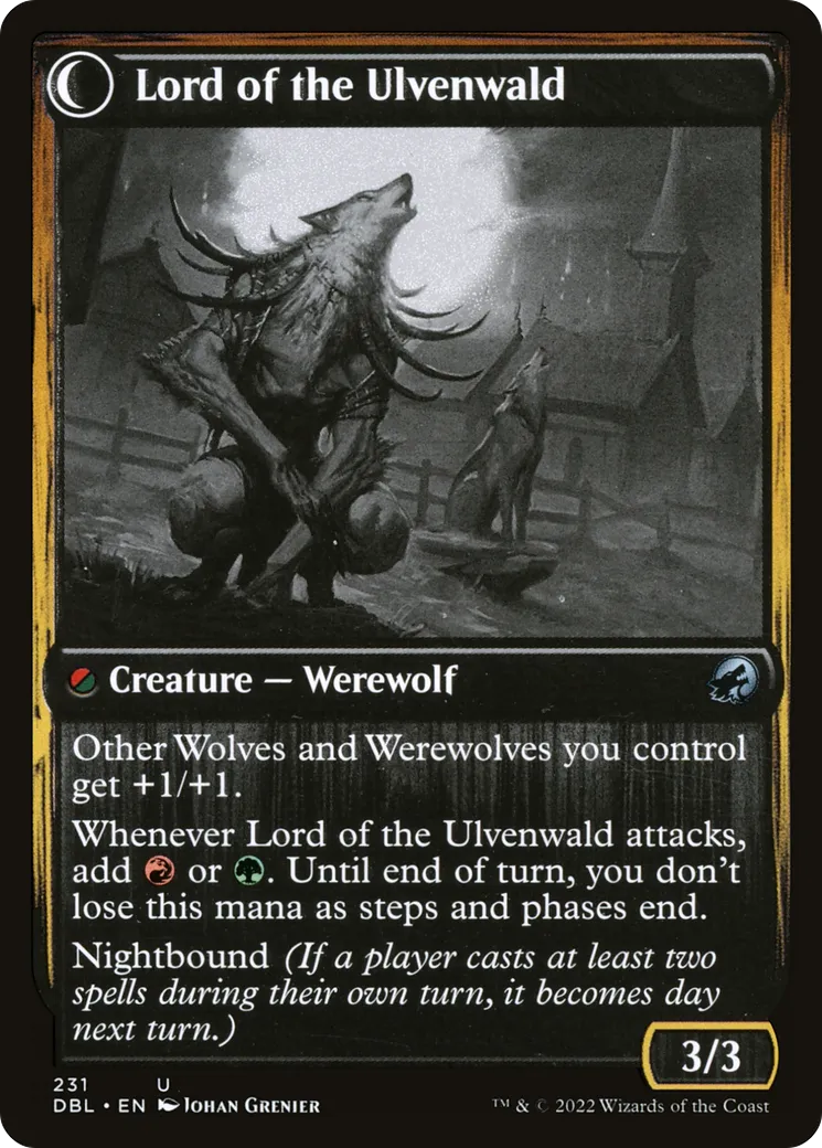 Kessig Naturalist // Lord of the Ulvenwald back