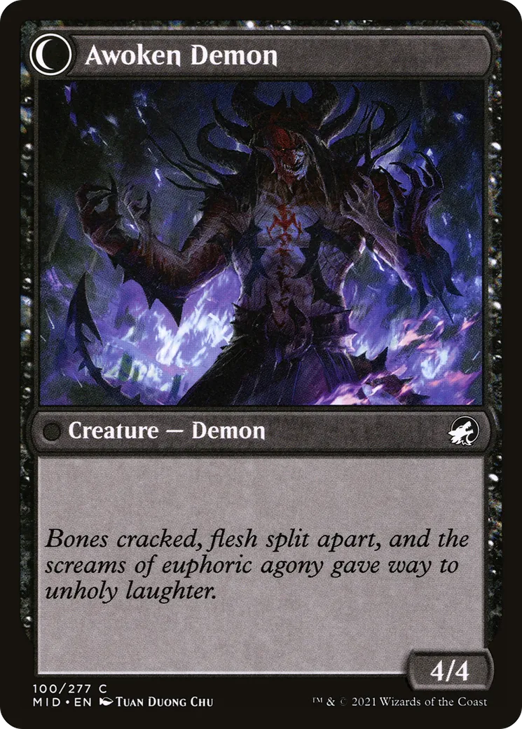 Ecstatic Awakener // Awoken Demon back
