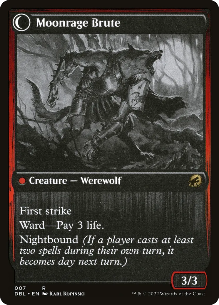 Brutal Cathar // Moonrage Brute back