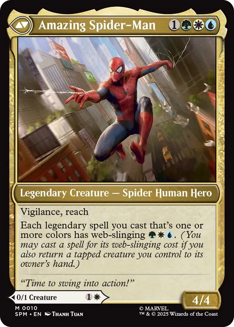 Peter Parker // Amazing Spider-Man back