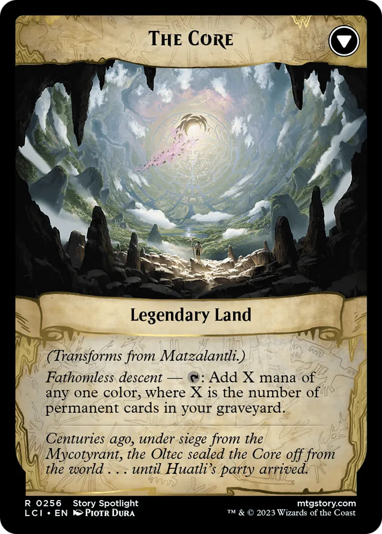 Matzalantli, the Great Door // The Core back