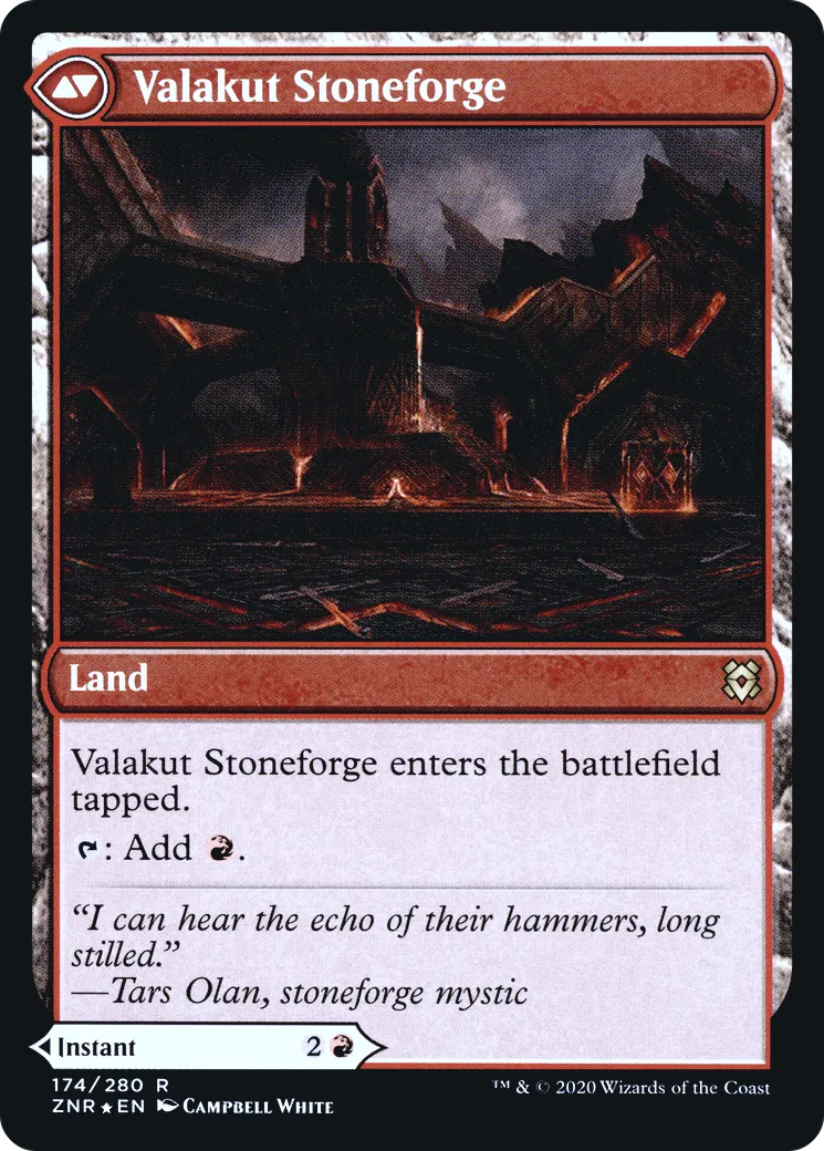 Valakut Awakening // Valakut Stoneforge back