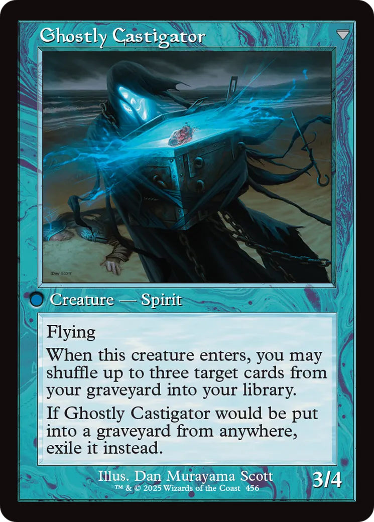 Covetous Castaway // Ghostly Castigator back