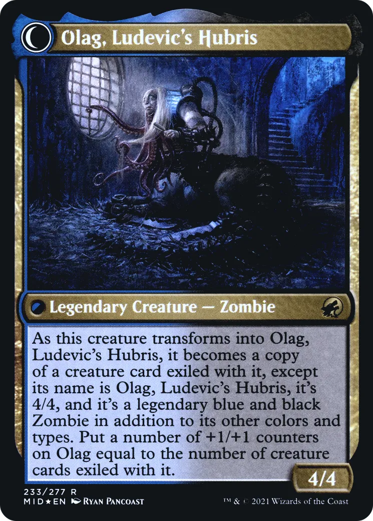 Ludevic, Necrogenius // Olag, Ludevic's Hubris back