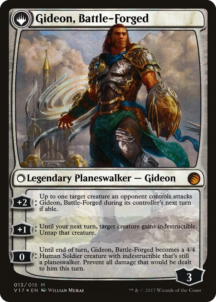 Kytheon, Hero of Akros // Gideon, Battle-Forged back