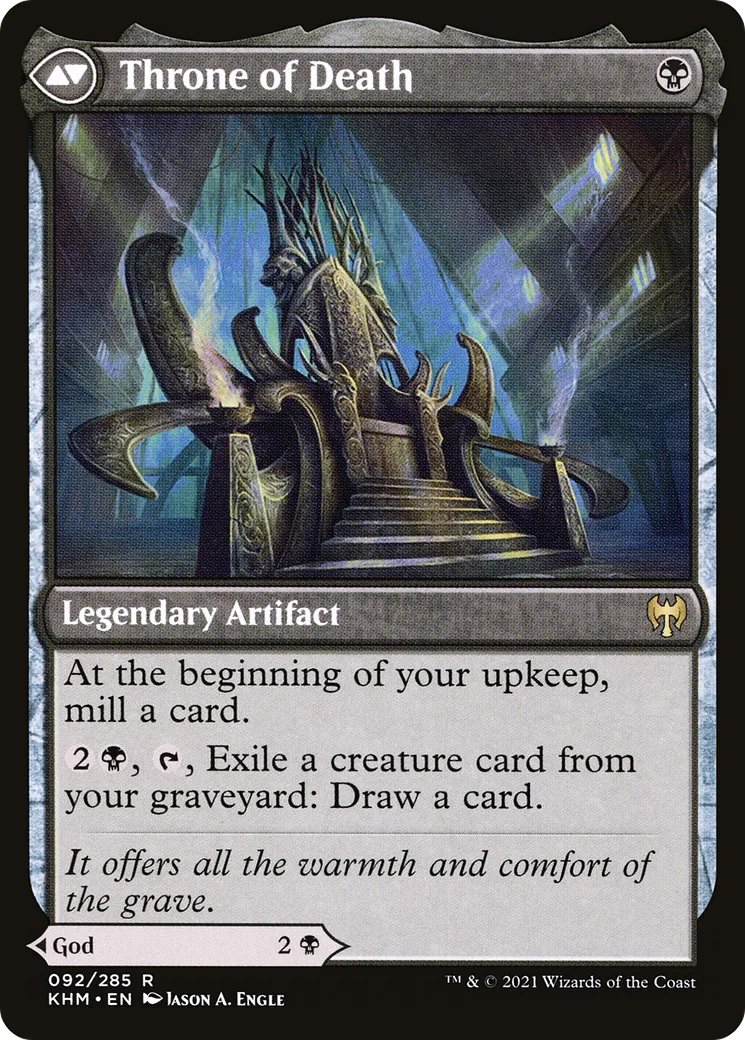 Egon, God of Death // Throne of Death back