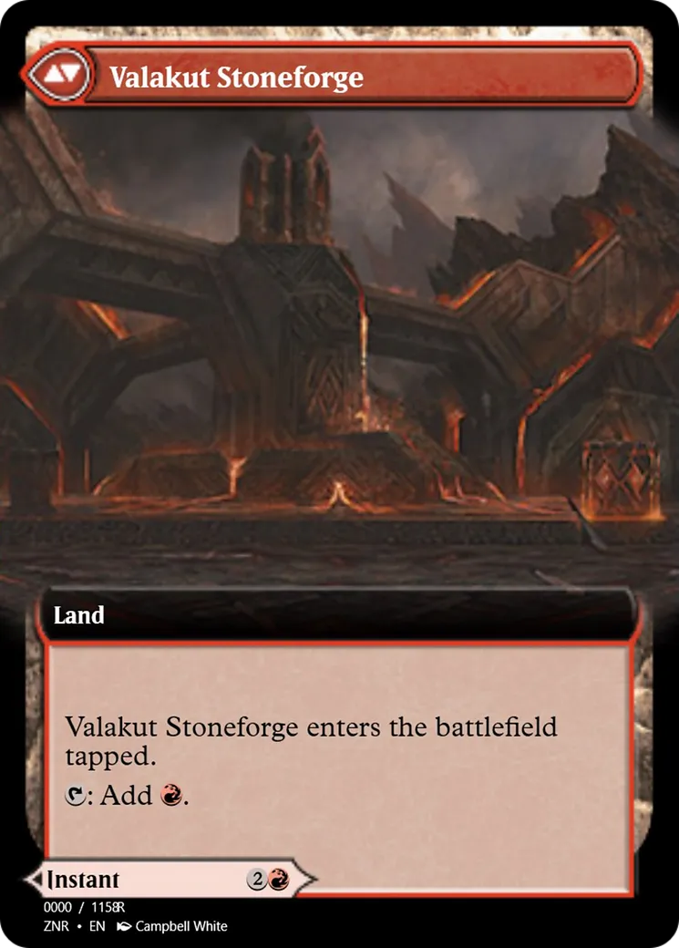 Valakut Awakening // Valakut Stoneforge back