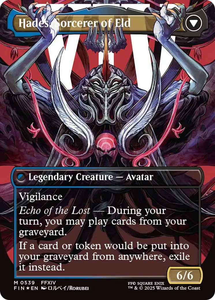 Emet-Selch, Unsundered // Hades, Sorcerer of Eld back