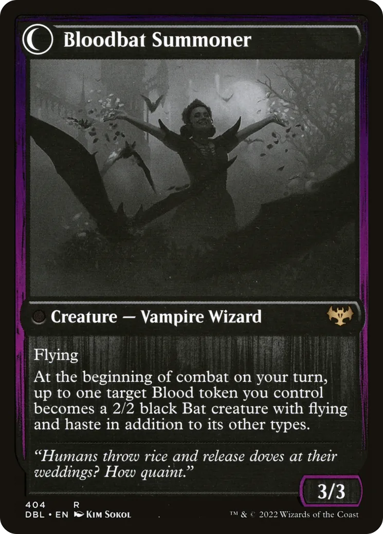 Voldaren Bloodcaster // Bloodbat Summoner back