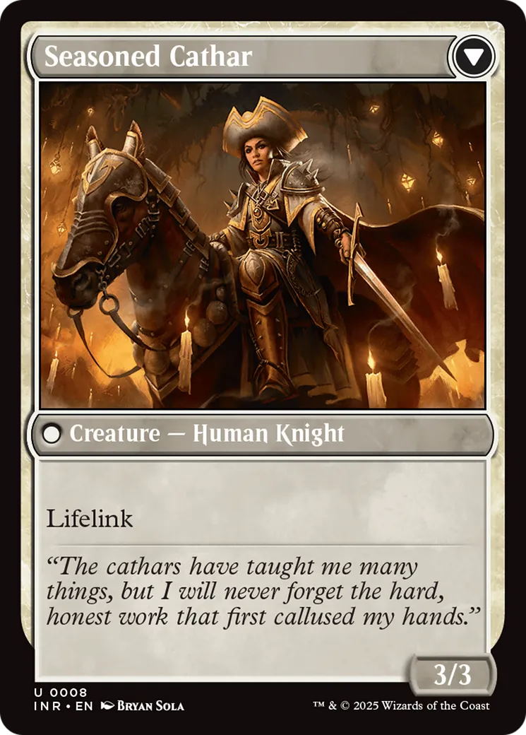 Ambitious Farmhand // Seasoned Cathar back