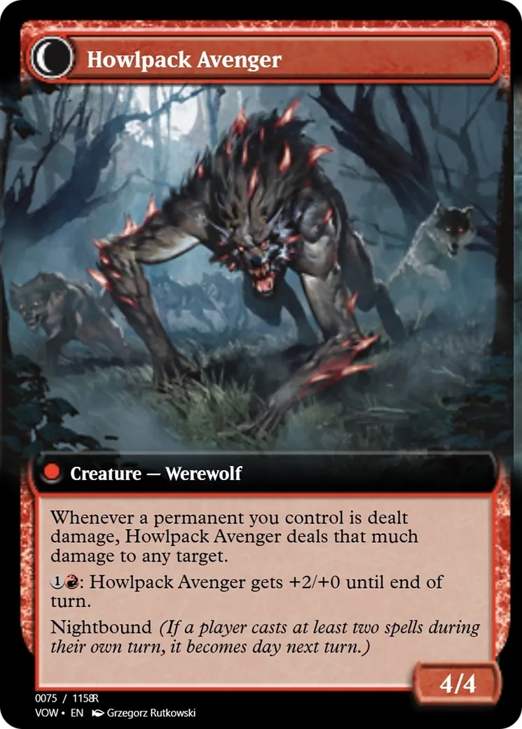 Ill-Tempered Loner // Howlpack Avenger back