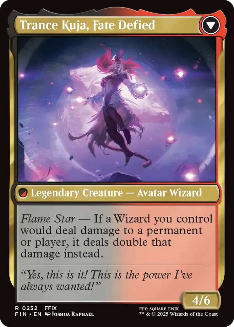 Kuja, Genome Sorcerer // Trance Kuja, Fate Defied back