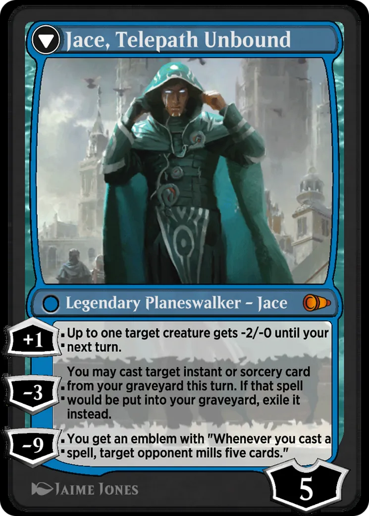 Jace, Vryn's Prodigy // Jace, Telepath Unbound back