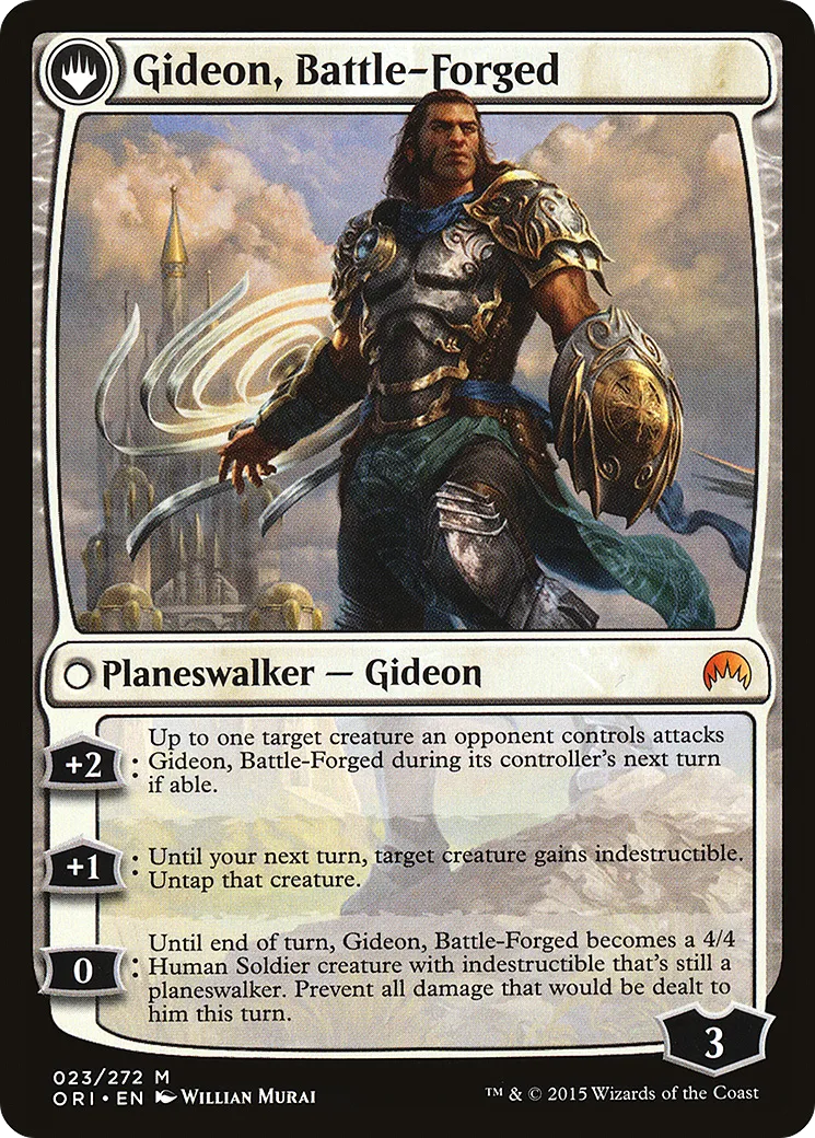 Kytheon, Hero of Akros // Gideon, Battle-Forged back