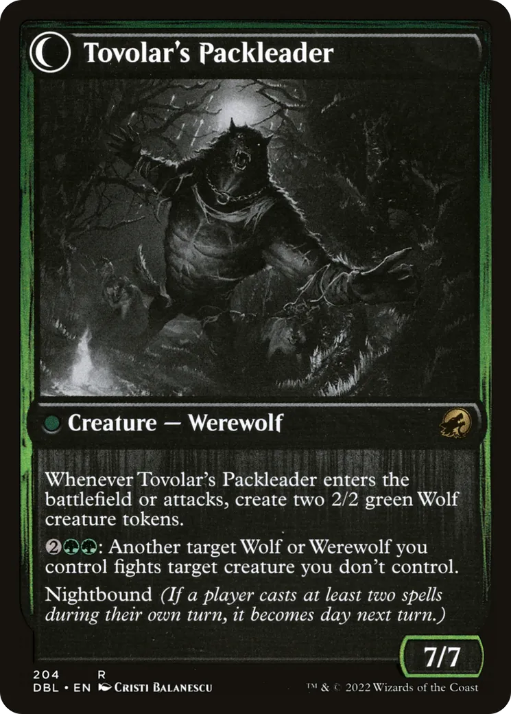 Tovolar's Huntmaster // Tovolar's Packleader back