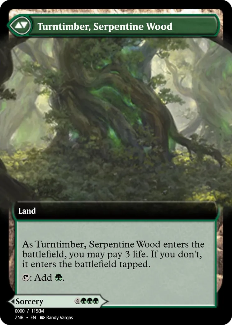 Turntimber Symbiosis // Turntimber, Serpentine Wood back