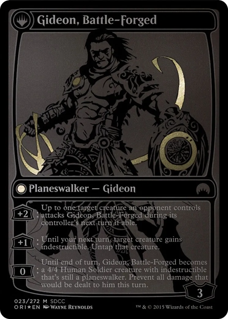 Kytheon, Hero of Akros // Gideon, Battle-Forged back