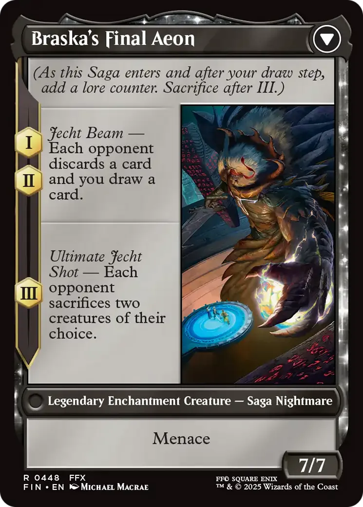 Jecht, Reluctant Guardian // Braska's Final Aeon back
