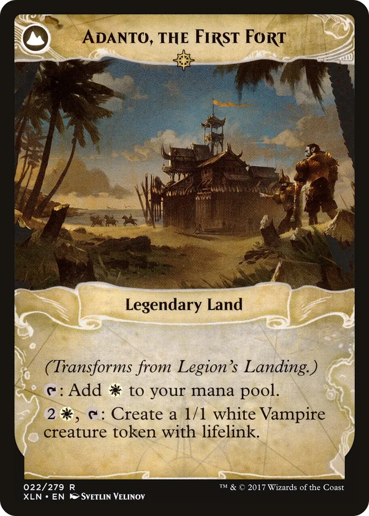 Legion's Landing // Adanto, the First Fort back