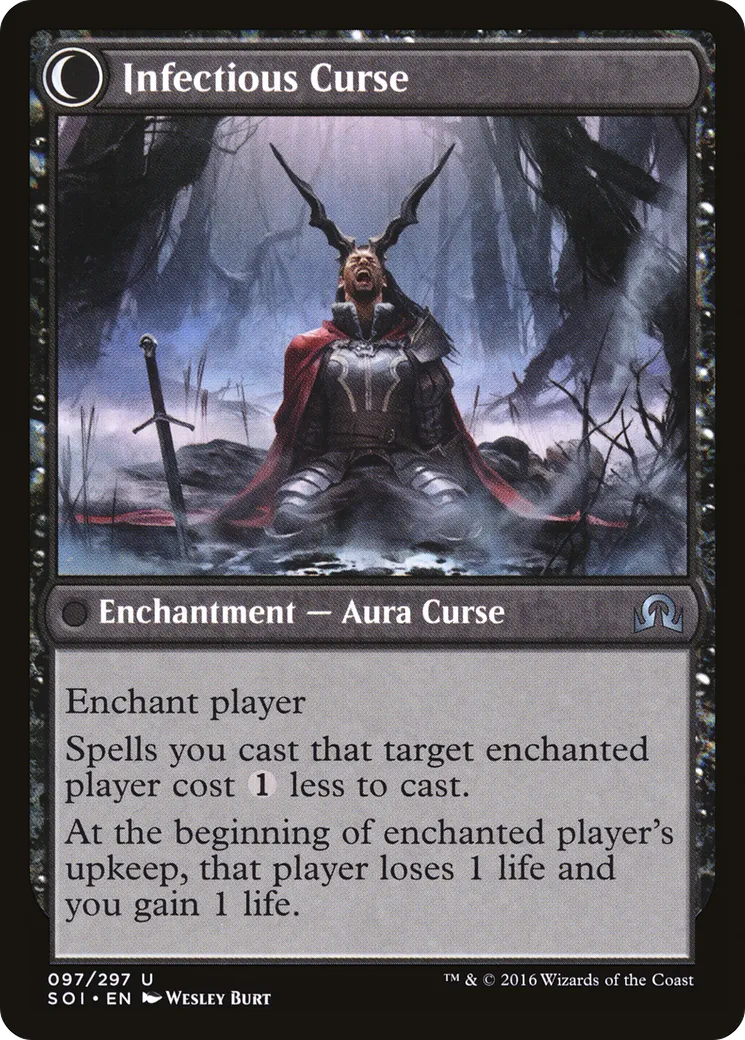 Accursed Witch // Infectious Curse back