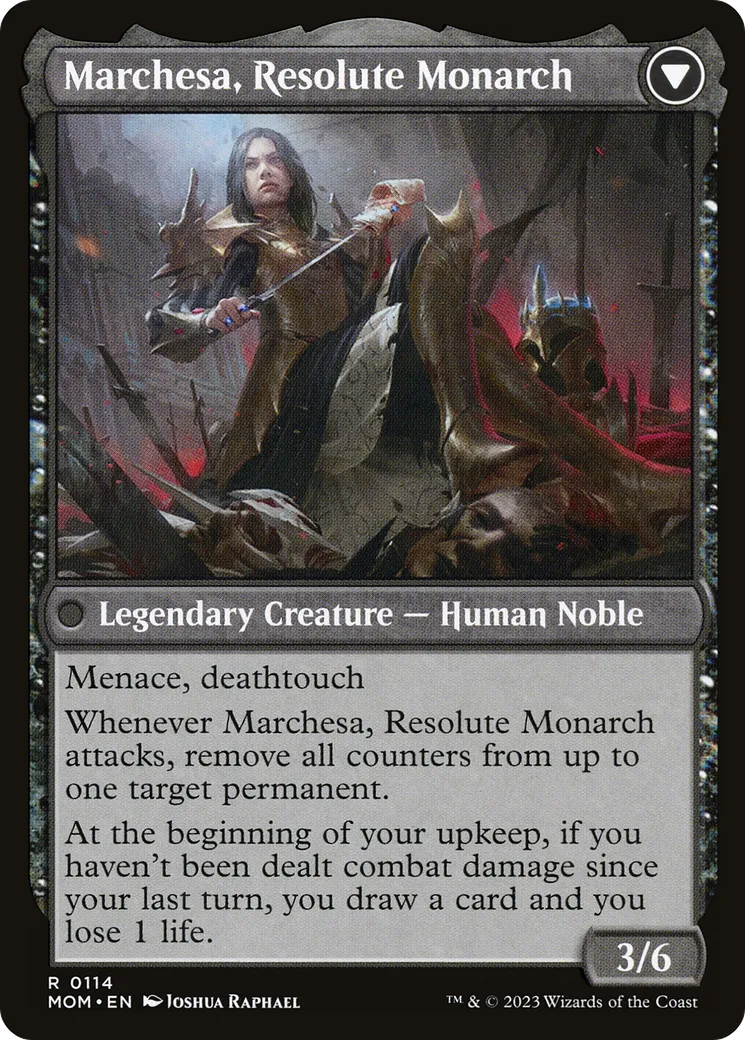 Invasion of Fiora // Marchesa, Resolute Monarch back