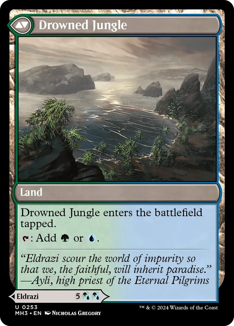 Drowner of Truth // Drowned Jungle back