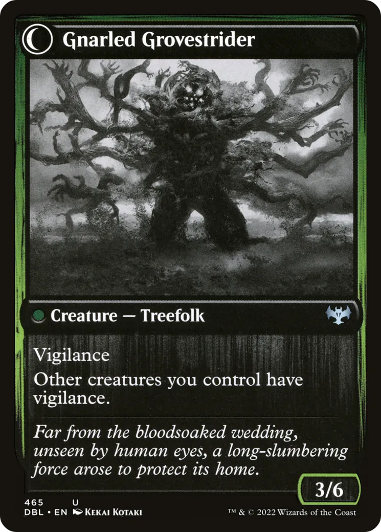 Dormant Grove // Gnarled Grovestrider back