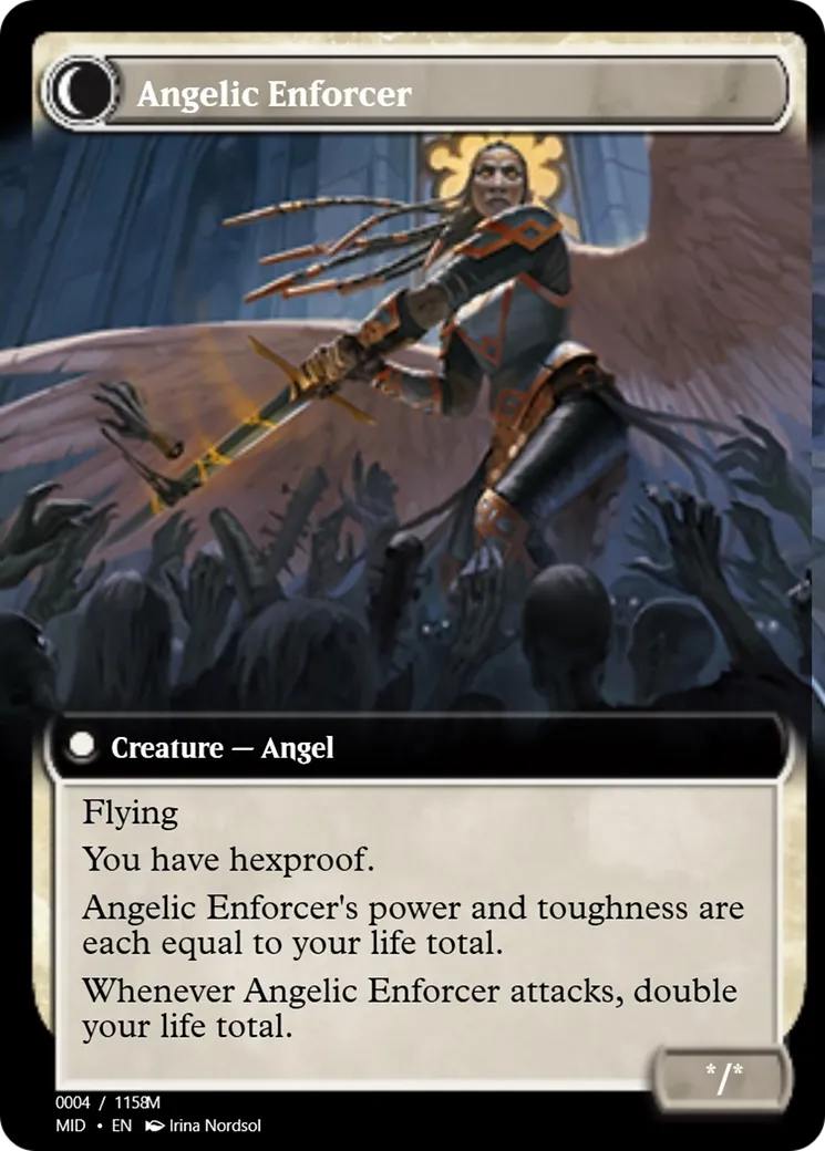 Enduring Angel // Angelic Enforcer back