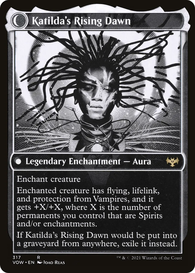 Katilda, Dawnhart Martyr // Katilda's Rising Dawn back