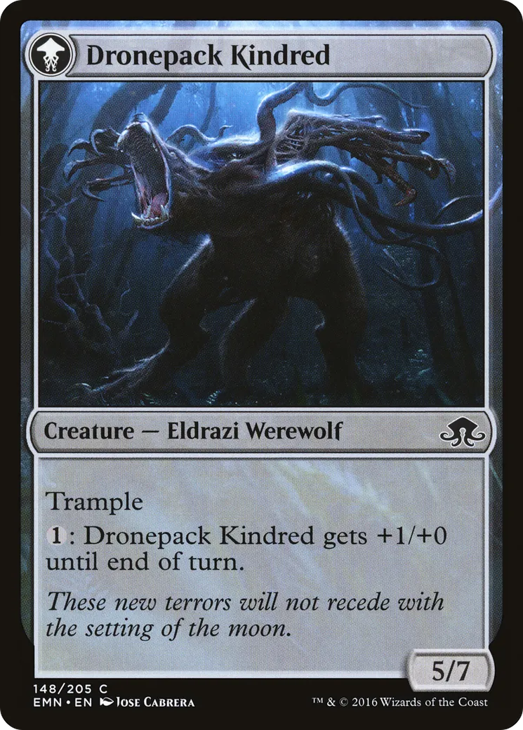 Vildin-Pack Outcast // Dronepack Kindred back