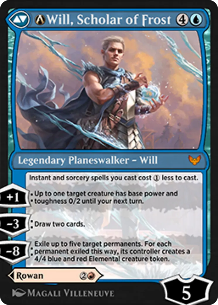 A-Rowan, Scholar of Sparks // A-Will, Scholar of Frost back