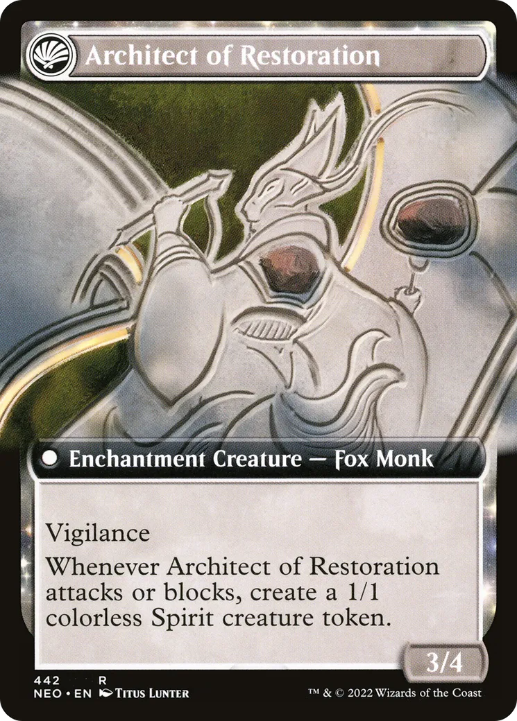 The Restoration of Eiganjo // Architect of Restoration back