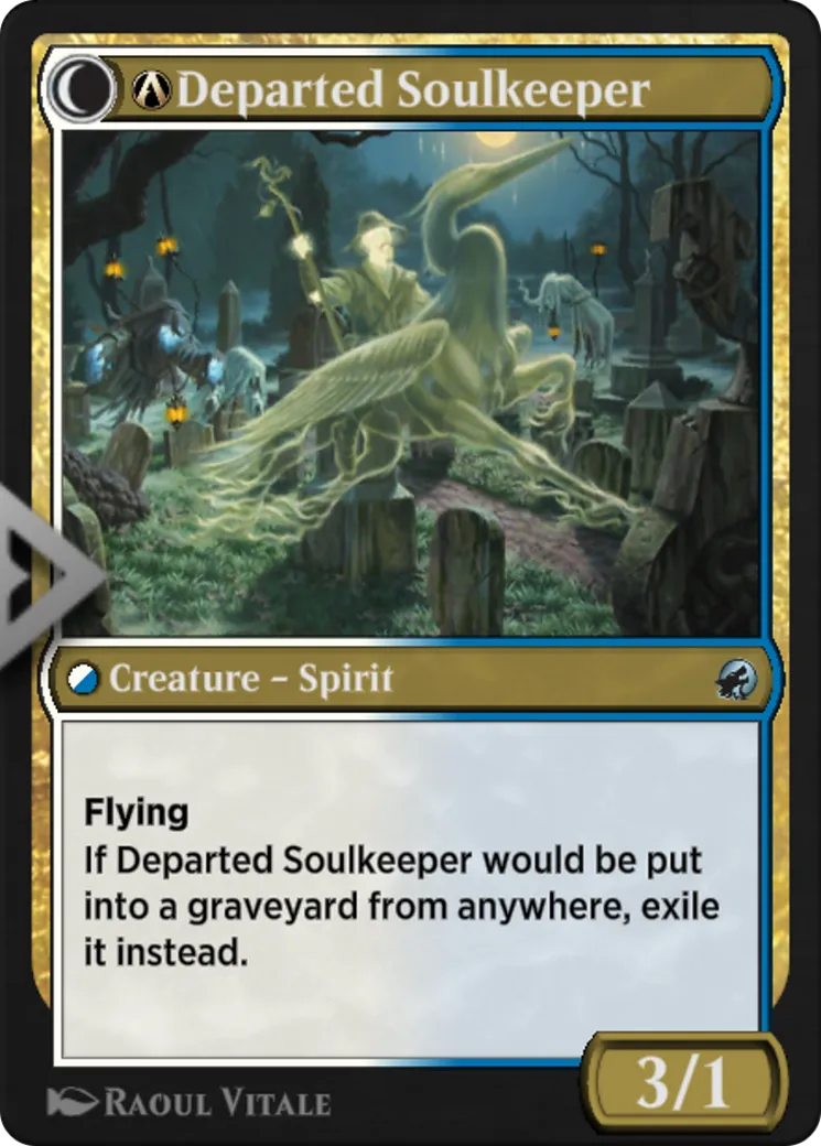A-Devoted Grafkeeper // A-Departed Soulkeeper back