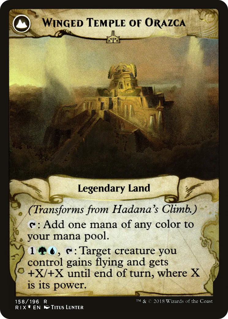 Hadana's Climb // Winged Temple of Orazca back