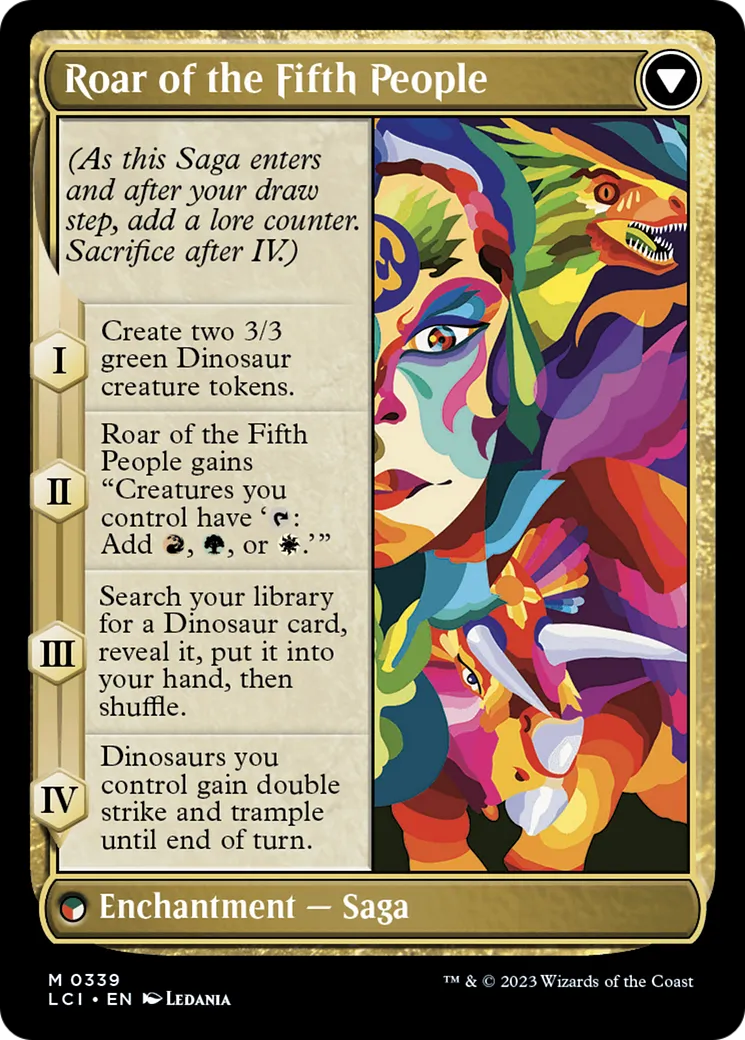 Huatli, Poet of Unity // Roar of the Fifth People back