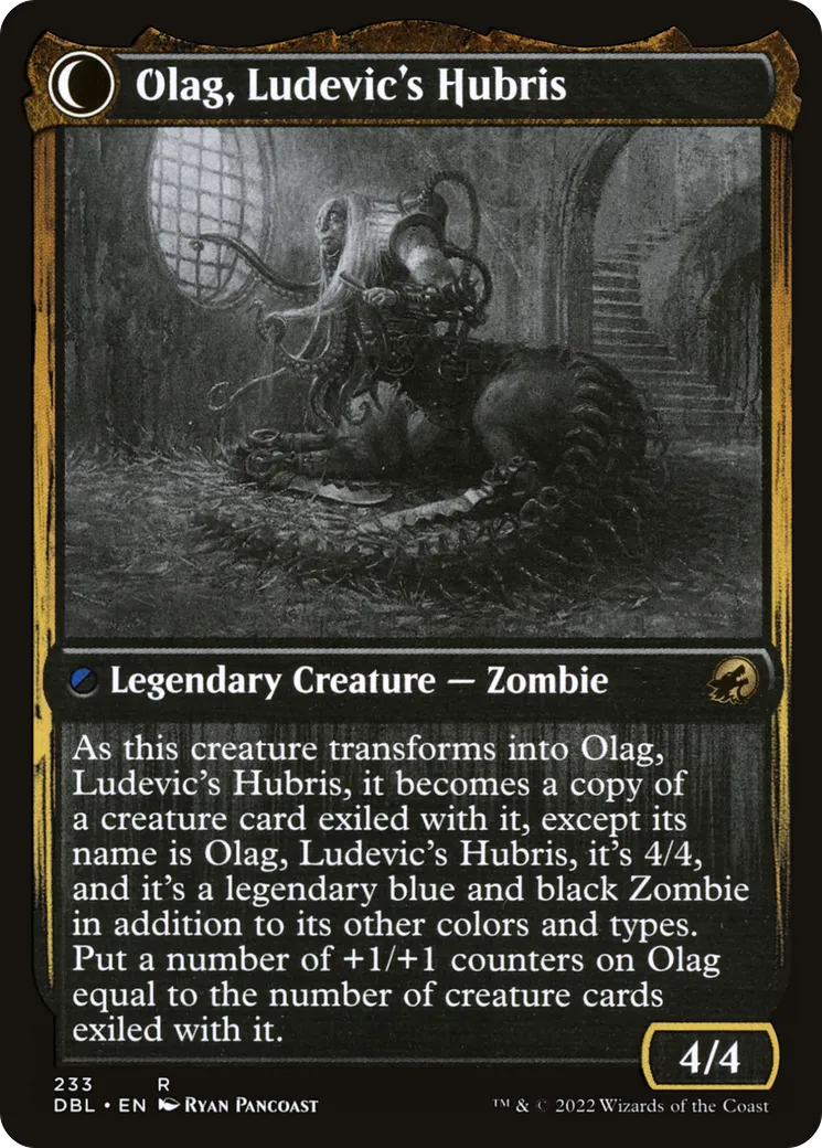 Ludevic, Necrogenius // Olag, Ludevic's Hubris back
