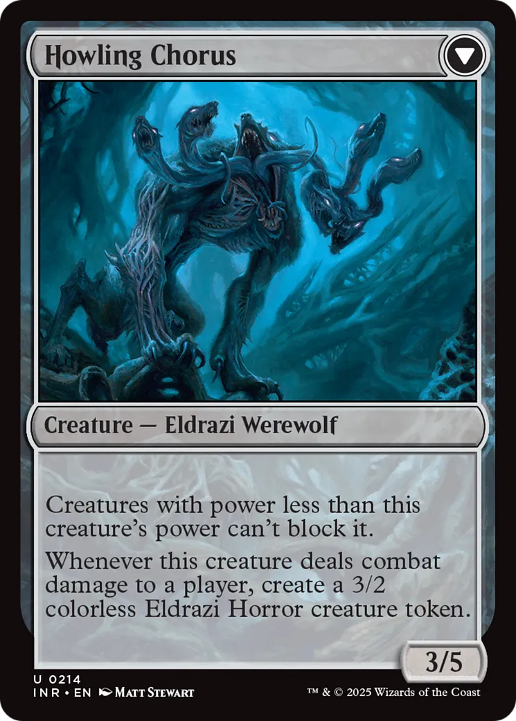 Shrill Howler // Howling Chorus back