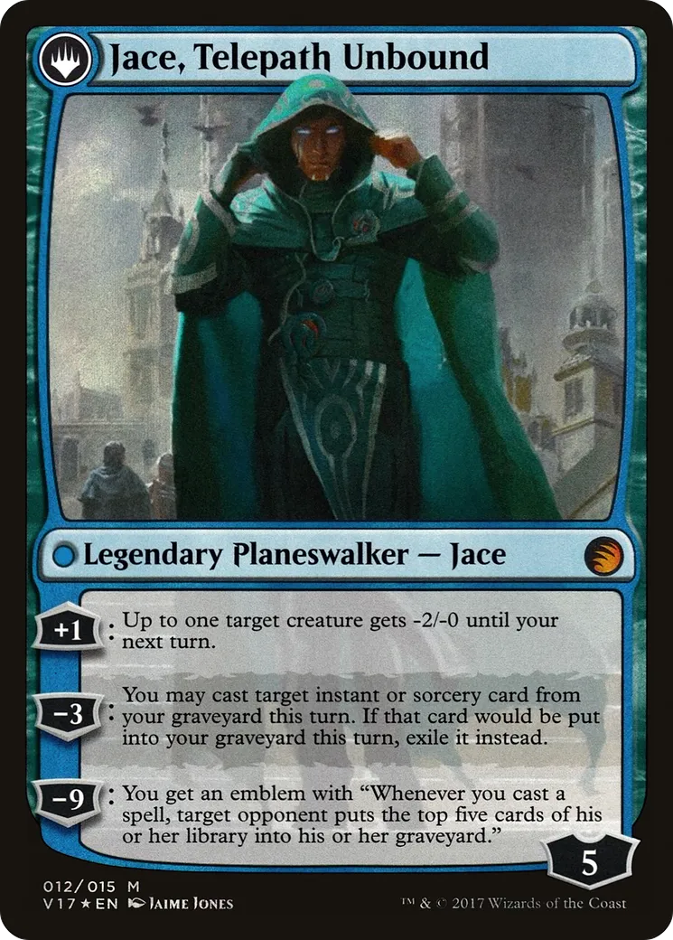 Jace, Vryn's Prodigy // Jace, Telepath Unbound back